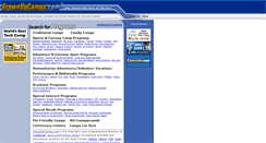 Desktop Screenshot of grownupcamps.com